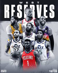 Lillard and doncic tied for a starting spot, but doncic's lead. Nba On Tnt On Twitter The 2021 Nbaallstar Reserves From The West Are Set