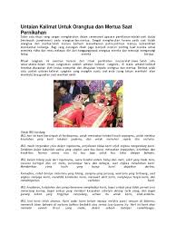 Upacara budaya mantu atau pernikahan adat jawa memang sangat kompleks. Puisi