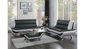 This trendsetting piece features a straight arm design, and foam filled, tufted, fixed back and seat cushions for exceptional. Velia Black And White Leather Sofa