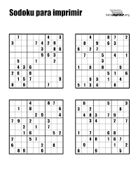 Sudoku Para Imprimir En Pdf 2021