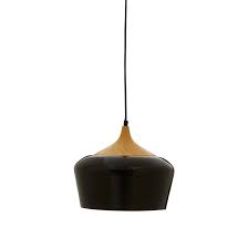 Because they are panels that are installed in a frame, their size is only governed by your. Black Metal Wood Pendant Ceiling Light Black So Home La Redoute