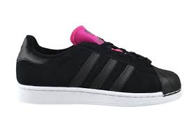 Adidas damen originals superstar 80s tactile rose/footwear weiß schuhe by9750. Adidas Superstar Women Core Black Shock Pink Sneaker Schuhe Schwarz Cg3780 Ebay