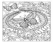 Coup de coeur livre animé : Coloriage Adulte Attrape Reve Coeur Mandala Zen Dessin Adulte A Imprimer