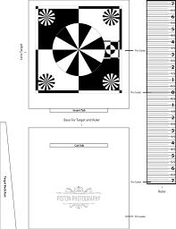 Piston Photography Free Lens Calibration Chart Lens