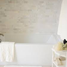 Our backsplash turned out to be amazing. Mosaic Calacatta Marble Tiles Design Ideas