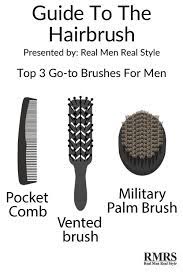 A paddle brush is oval or rectangular in shape and has lots of bristles sticking out of a soft. How To Brush Your Hair Correctly Ultimate Guide To Men S Hair Hairbrushes And Styling Products