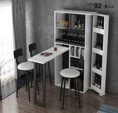 Hot Item Modern Simple Foldable Telescopic Bar Table Wine Cabinet In 2020 Home Bar Cabinet Bar Table Design Home Bar Table