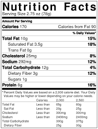 32 Taco Bell Nutrition Label Label Design Ideas 2020