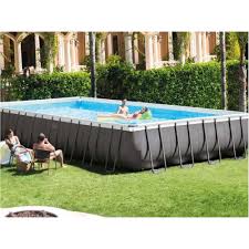 Piscine Tubulaire Rectangulaire Intex Ultra Xtr Frame 9 75 X 4 88 X 1 32 M