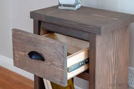 Hidden compartment coffee table plans. Easy Diy Nightstand With Hidden Compartment Anika S Diy Life