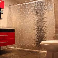 Windows, blackout curtains, curtain panels, sheers recommended searches; Clear 3d Cube Water Mildew Proof Shower Curtain 100 Eva Water Proof Bathroom Curtain With Curtain Hooks 180 180cm Shower Curtain Bathroom Curtaincurtains Shower Curtains Aliexpress