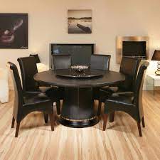 Round Dining Table For 6 Black Round Dining Table And 6 Chairs Starrkingschool Esszimmertisch Rund Rundes Esszimmer Schwarzer Runder Esstisch