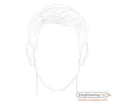 Don't make the hair appear too uniform. How To Draw Male Hair Step By Step Easydrawingtips
