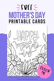 Mothers day coloring in pages is free to download and click on the related picture, you will get the thumbnails picture size. Free Mother S Day Cards Coloring Page Mother S Day Cards