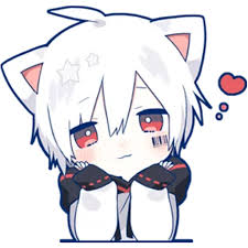 Chibi Anime Boys Cat Mafumafu Sticker Cat Vol 2 Telegram Stickers Cute Anime Chibi Anime Cat Boy Anime Drawings Boy mafumafu sticker cat vol 2 telegram