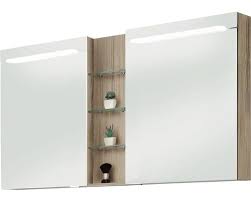 Minimalistisches design und großzügiger stauraum. Spiegelschrank Marlin 3070 120x75 2x17 5 Cm 2 Turig Eiche Natur Jetzt Kaufen Bei Hornbach Osterreich