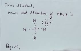 Draw The Lewis Structure Of Nh4cl Chemistry Chemical Bonding And Molecular Structure 15718305 Meritnation Com