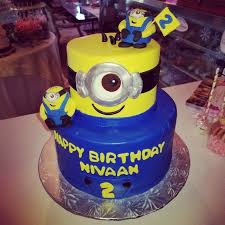 Happy 5th birthday to my rainbow and unicorn loving niece, lily. Unique 1st Birthday Minions Cake Novocom Top
