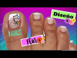 Te enseñaré a crear hermos diseños con la técnica de carga doble siempre el objetivo es regalarte diseños fáciles y sencillos, que luego puedas reproducir y esta ocasión no es la excepción, y es por esto que hoy te. Diseno De Unas Pies Flores Diseno De Unas