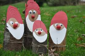 Nains De Jardin Fuchsia Et Chocolat Nain De Jardin Couleurs De Noel Noel