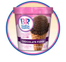 Baskin Robbins At Home Chocolate Fudge Strawberry Shortcake Ice Cream Fudge Ice Cream