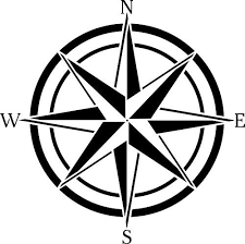 Black And White Compass Stencil Tattoo 12 Inch Compass Rose Wall Stencil Rose Stencil Wall Rose Stencil Stencils Wall