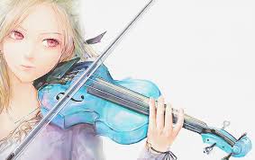Résultat de recherche d'images pour "manga fille musique violon"