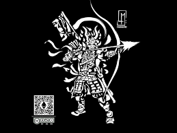 High Contrast Hachiman Shinto God Of Warriors Steempeak In japanese mythology, hachiman is the japanese syncretic god of archery and war, incorporating elements from both shinto and buddhism. high contrast hachiman shinto god of