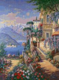 See more ideas about cross stitch, scenery, cross stitch landscape. Mediterranean Villa Landscape Cross Stitch Pattern Pdf Etsy In 2021 Cross Stitch House Cross Stitch Patterns Cross Stitch