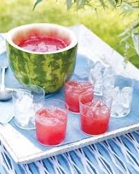 Watermelon Punch And Bowl Recipe Recipe Watermelon Punch Drinks Food