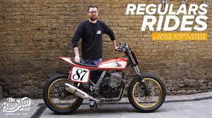 Regulars Rides Sam S Honda Nx650 Flat Tracker Youtube