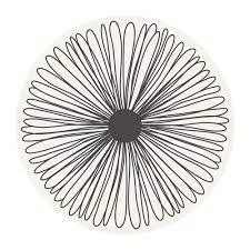Well you're in luck, because here they come. Buy Beaumont Flower Round Placemat White Black Amara