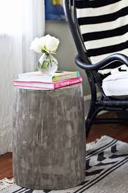 Feel free to throw in a dash of metallic charm too. Diy Lightweight Cement Side Tables A Beautiful Mess