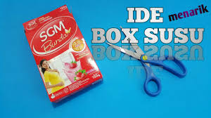 Salah satunya adalah susu formula. Ide Kreatif Dan Menarik Dari Box Susu Di Jadikan Alat Berguna Youtube