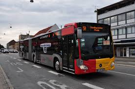 Mercedes Citaro Euro Vi Articulated Bus At Line 5a In Copenhagen Bus Busses Mercedes