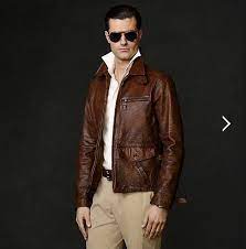 Ralph Lauren Purple Label Brown Leather Jacket Brand New Leather Jacket Leather Jacket Brands Brown Leather Jacket