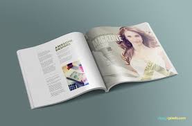 17 Open Magazine Mockups Zippypixels Magazine Mockup Magazine Layout Magazine Mockup Psd