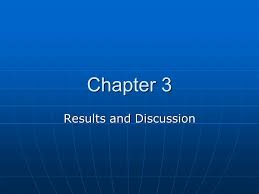 • understand the imrad structure • enumerate the general content of each. Chapter 3 Results And Discussion Results The Results Of The Study Are Presented Using The Data In The Form Of Statistical Tables Called Tabular Presentation Ppt Download