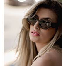 New Prada PR07YS VAU6S1 Sunglasses Honey Havana Frame, Brown Lenses