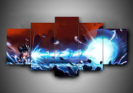 Dragon ball and one piece are two of the most iconic anime that one can imagine at this point. Order Dragon Ball Goku Kid Anime 5 Panel Canvas Art Wall Decor From Brightroomy Now