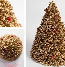 новогодняя игрушка своими руками на конкурс в детский сад Spiral Pasta Beautiful Use Of Several Boxes Worth Rozhdestvenskie Podelki Rozhdestvenskie Izdeliya Podelki Dlya Detej