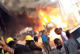 Politics / nigerians cursed descendants of ham with no shame? Petrol Tanker Explodes At Obalende Flyover 1 Dead Video Naija Super Fans