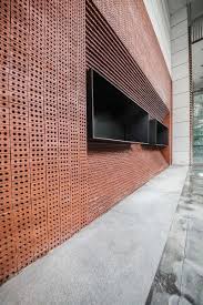 Pin By Pakorn Ra On The Brick Brick Facade Brick Architecture Facade Architecture