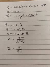 Cependant, je ne trouve pas la formule permettant de calculer la corde en ne connaissant que la longueur du rayon de la longueur de l'arc de cercle, sachant que pour un rayon. 6 Un Arc De Cerc Are Lungimea Egala Cu 9p Si Masura Egala Cu 270 Calculati Raza Cercului Pe Care Brainly Ro