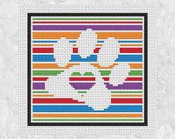 Work out what count aida you. Easy Paw Print Cross Stitch Pattern Printable Dog Counted Etsy Cross Stitch Cross Stitch Patterns Marvel Cross Stitch