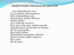Read ahmet arif/hasretinden prangalar eskittim from the story usta kalemler 1 by krtlms (ebru) with 2,967 reads. Ahmet Arif Ppt Video Online Indir
