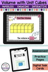 5th Grade Volume Introduce Volume With This Digital Interactive Resource Includes Student Pages Math Interactive Notebook Teaching Math Fifth Grade Math