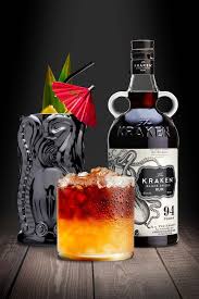 Cocktail #rum #kraken this zombie cocktail is fantastic and is made with kraken a black spiced try out this kraken spiced rum drink! Kraken Rum Sea Monster Mai Tai Cocktail Kit With Kraken Original Orange Orgeat Ginger Lime Cocktail Courier Kraken Rum Rum Cocktails