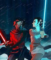 Kylo Ren Vs Rey Tekenen
