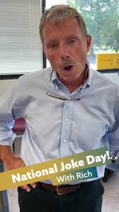 It’s #nationaljokeday with your host… Richard Stoneking 👏 👏 Tell us your  CHEESIEST joke in the comments and have a great Monday!